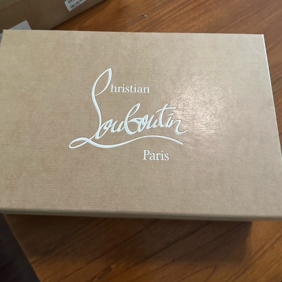 Christian Louboutin Lipstrass Black Crepe Satin 100MM 39 IT PRICE FIRM - Picture 13 of 17